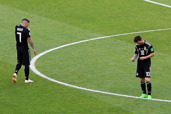 2018 FIFA World Cup Football Group D Argentina v Iceland Jun 16th